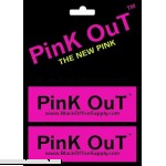 PINK OUT ERASERS A NEW DYNAMIC PINK FOR A NEW GENERATION pack of 2  B00KKW9JNC